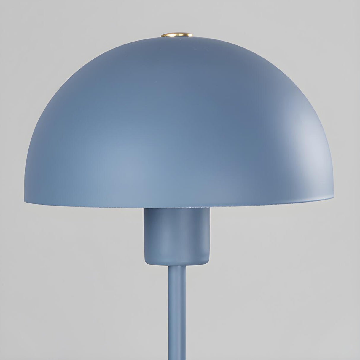 Bedroom Contemporary Simple Dome Metal Table Lamp Image - 9