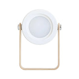 Bedroom Creative Portable Foldable LED Round Table Lamp Image - 7