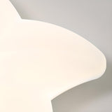 Bedroom Dreamy White Star Flush Mount Ceiling Light Image - 13