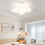 Bedroom Dreamy White Star Flush Mount Ceiling Light Image - 3