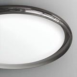 Bedroom Fashion Black Round Flush Mount Ceiling Light Image - 7