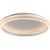 Bedroom Gold Circular LED Flush Mount Ceiling Light  Image - 5