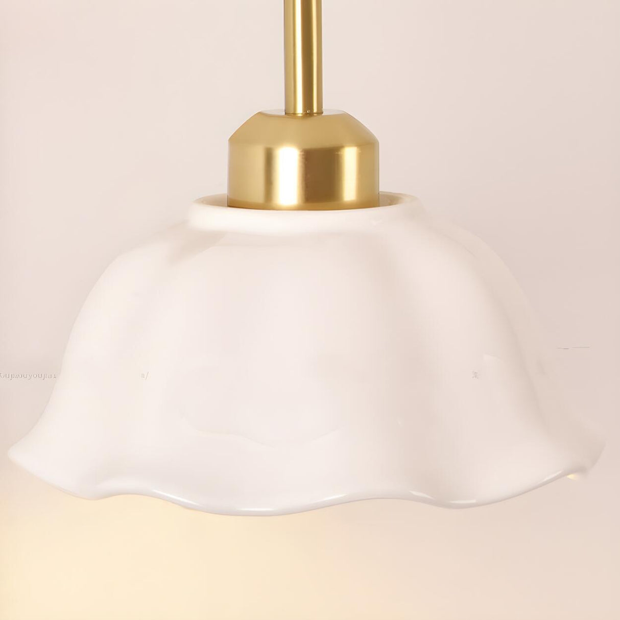 Bedroom Gold Dome Metal Wall Sconce with Pull Chain Image - 9