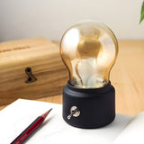 Bedroom Mini Bulb Glass Table Lamp with Rotary Switch Image - 13