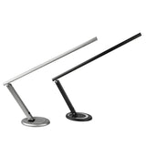 Bedroom Minimalist Black Linear Metal Table Lamp Image - 7