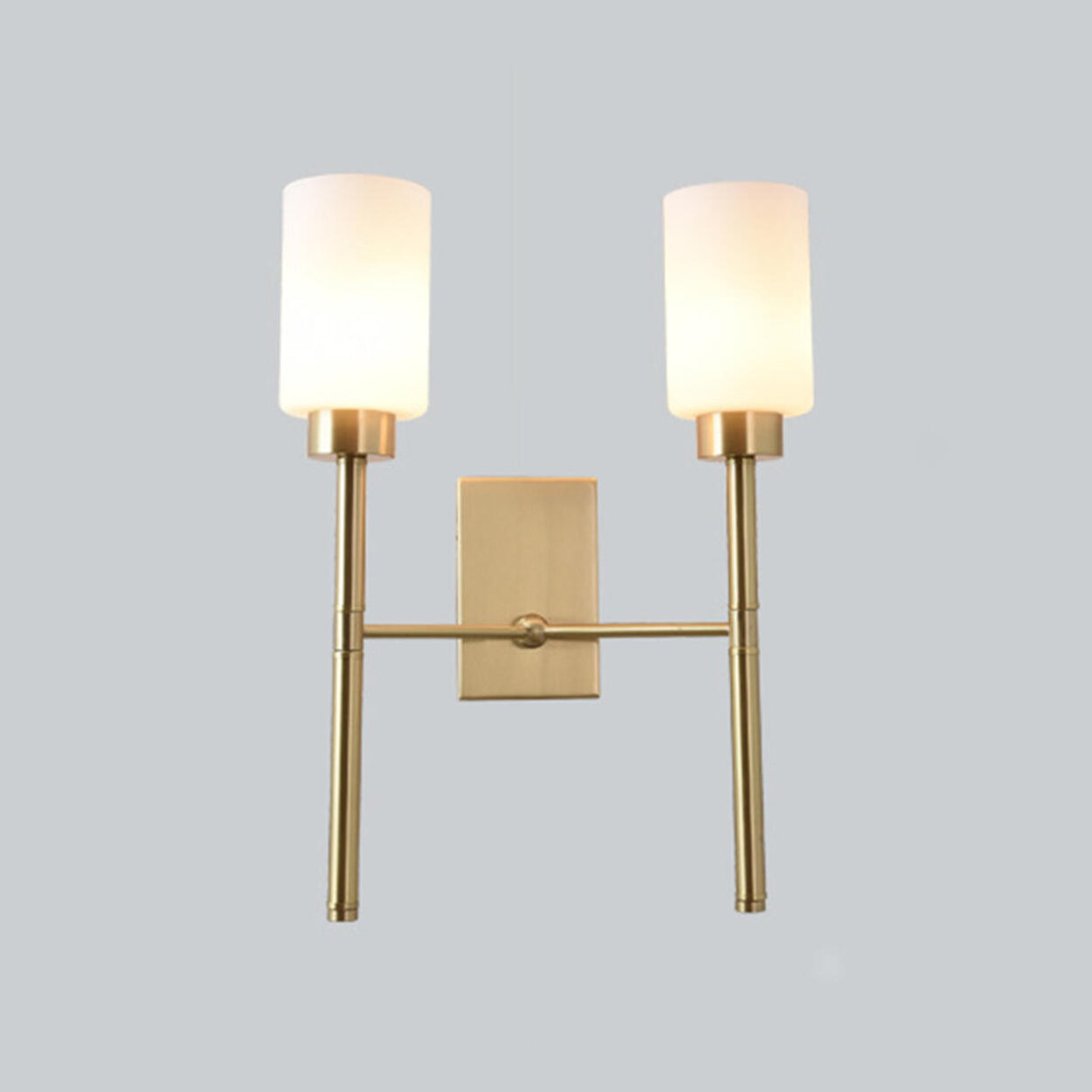 Bedroom Minimalist Gold Faceted Globe Wall Sconce Image - 27