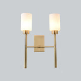 Bedroom Minimalist Gold Faceted Globe Wall Sconce Image - 27