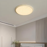 Bedroom Minimalist Round LED Flush Mount Ceiling Light Image - 1