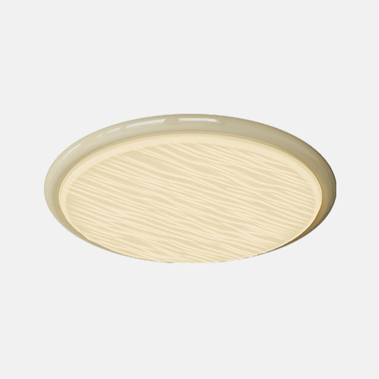 Bedroom Minimalist Round LED Flush Mount Ceiling Light Image - 10