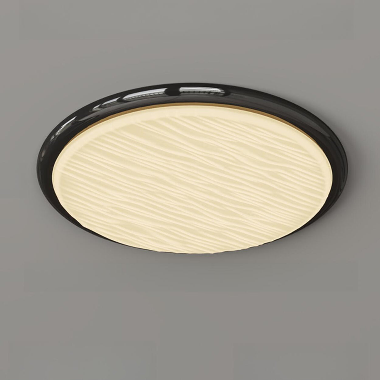 Bedroom Minimalist Round LED Flush Mount Ceiling Light Image - 17