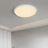 Bedroom Minimalist Round LED Flush Mount Ceiling Light Image - 4