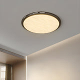 Bedroom Minimalist Round LED Flush Mount Ceiling Light Image - 6