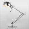 Bedroom Minimalist Sliver Adjustable Metal Table Lamp Image - 5