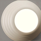 Bedroom Minimalist white LED Flush Mount Ceiling Light Image - 10