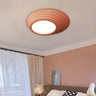 Bedroom Minimalist white LED Flush Mount Ceiling Light Image - 4