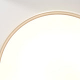 Bedroom Minimalist White Round LED Flush Mount Light Image - 10