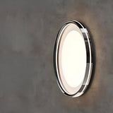 Bedroom Modern Black Round Flush Mount Ceiling Light Image - 18