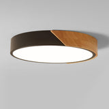 Bedroom Modern Circle LED Flush Mount Ceiling Light Image - 13