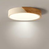 Bedroom Modern Circle LED Flush Mount Ceiling Light Image - 2