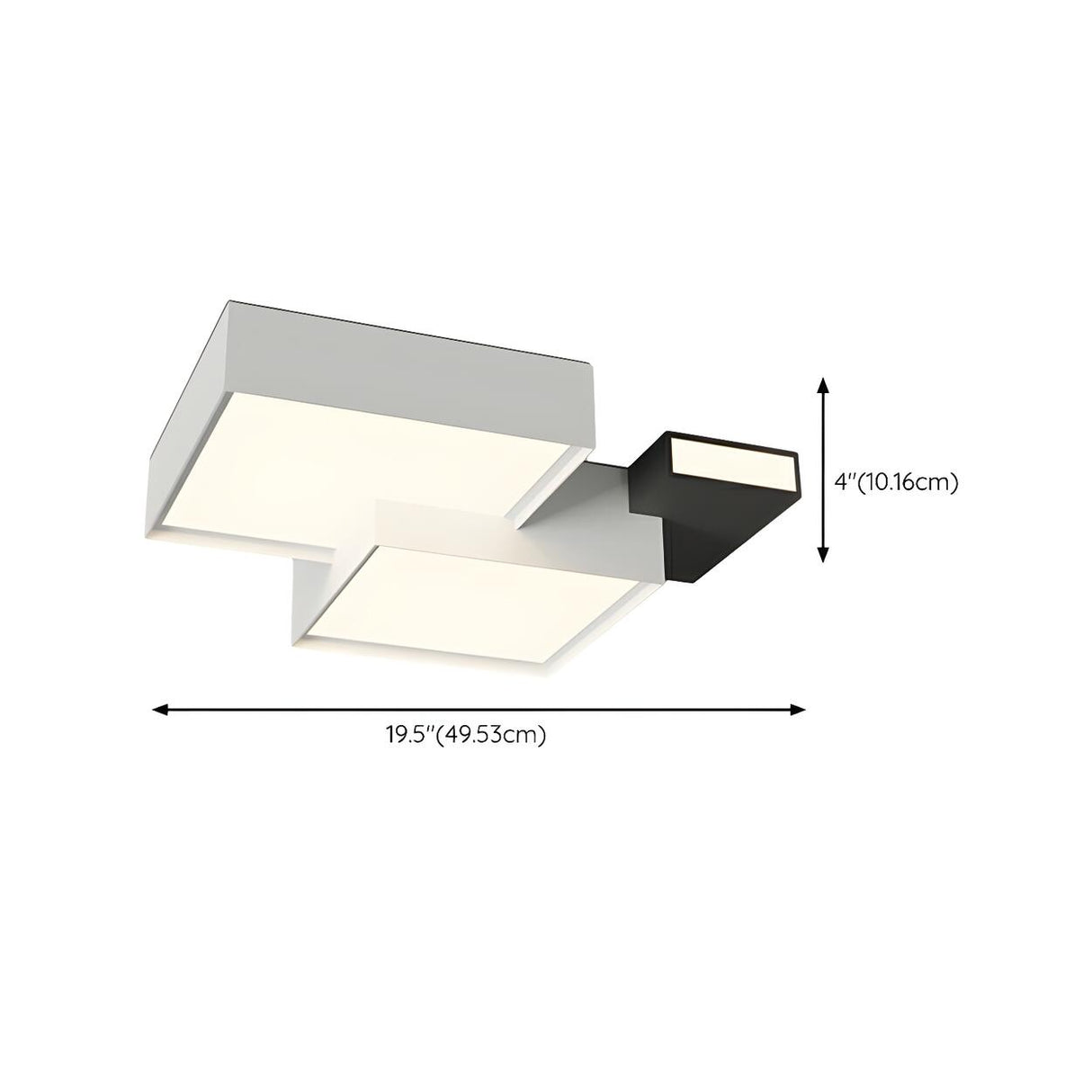 Bedroom Modish Triple Round LED Flush Mount Light Image - 16