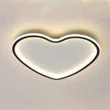 Bedroom Romantic Loving Heart LED Flush Mount Light Image - 8