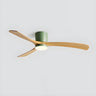 Bedroom Simple 3 Blade Wood Ceiling Fan With LED Light Image - 9