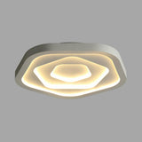 Bedroom Simple Triangle LED Flush Mount Ceiling Light Image - 7