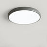 Bedroom Simple Yellow Round Flush Mount Ceiling Light Image - 7