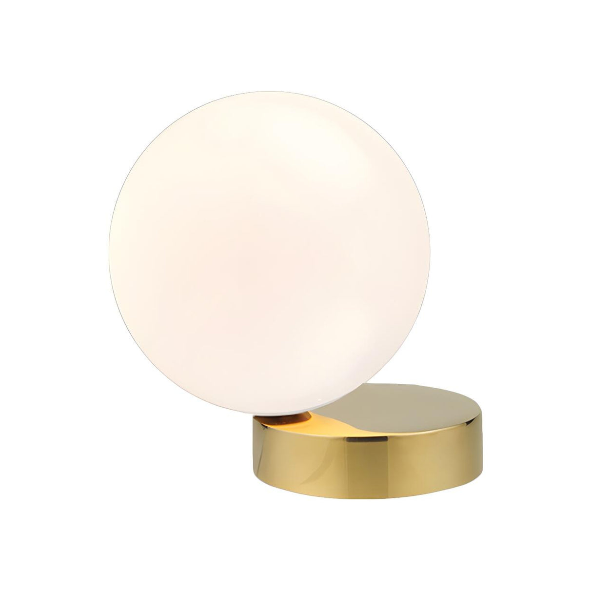 Bedroom Simplicity Gold Globe Glass Flush Mount Light Image - 4