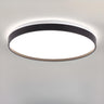 Bedroom Simplistic White LED Flush Mount Ceiling Light Image - 10