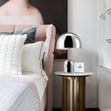 Bedroom Stylish Dome-Shaped Modern Metal Table Lamp Image - 15