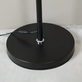 Bedroom Torch Minimalist Black Metal LED Floor Lamp Image - 10