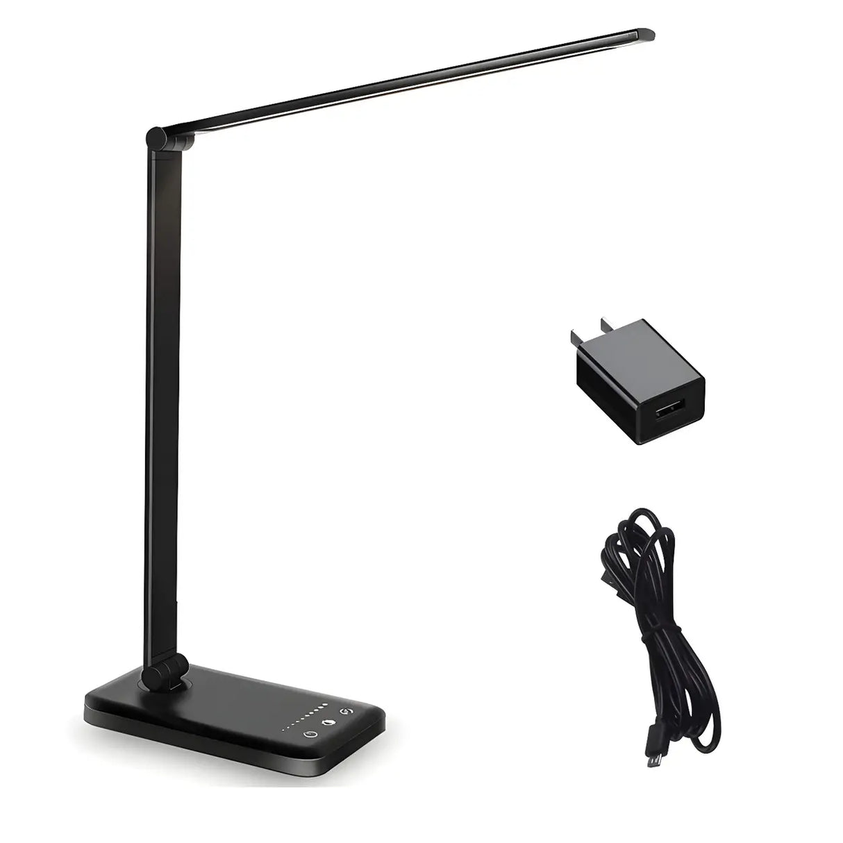 Bedroom Touch Control Metal Folding LED Table Lamp Image - 8