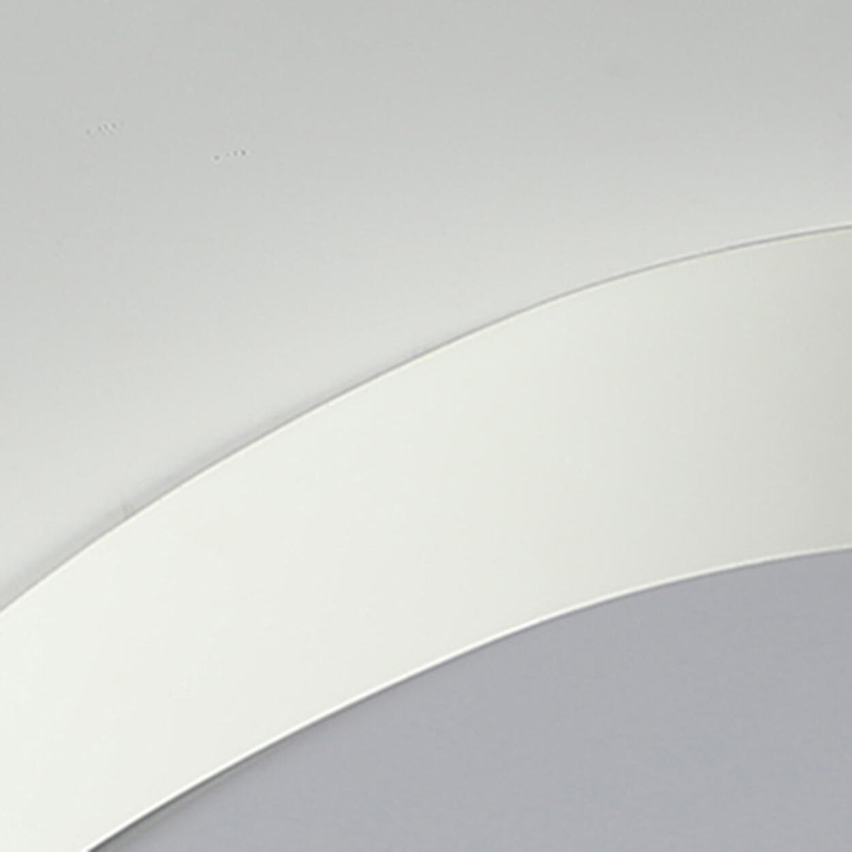 Bedroom White Egg-Shaped LED Flush Mount Ceiling Light Image - 8