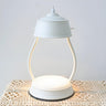 Bedroom White Modern Iron Candle Warmer Table Lamp Image - 3