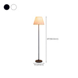 Bedside Adjustable Wide Dome White Arc Floor Lamp Image - 17