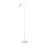 Bedside Brass Adjustable Floor Lamp with Marble Base Image - 4