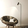 Bedside Brass Adjustable Floor Lamp with Marble Base Image - 6