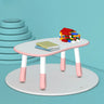 Beige Adjustable Wood Toddler Activity Table Chair Set Image - 16