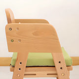 Beige Adjustable Wood Toddler Activity Table Chair Set Image - 14