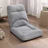 Beige Medium Square Plush Removable Cover Bean Bag Chair Image - 16