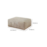 Beige Scratch Resistant Corduroy Tight Back Chaise #size