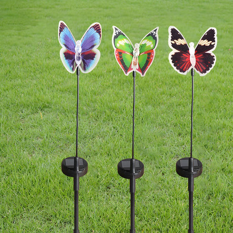 Bionic Butterfly Garden Lamp Pole Landscape Lighting Image - 1