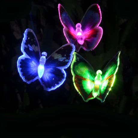 Bionic Butterfly Garden Lamp Pole Landscape Lighting Image - 2