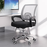 Black Adjustable Design Ergonomic Mesh Task Office Chair Image - 3