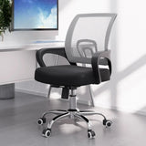 Black Adjustable Design Ergonomic Mesh Task Office Chair Image - 9