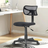 Black Adjustable Modern Mesh Back Task Office Chair Image - 1