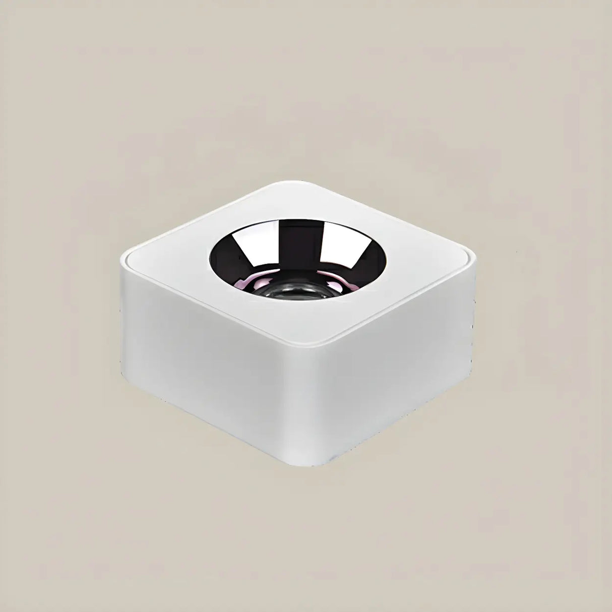 Black Aluminum Rectangle LED Flush Mount Ceiling Light Image - 7