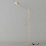 Black Bowl Modern Adjustable Metal LED Floor Lamp Image - 10