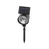 Black Lawn Lamp Column Spotlight Landscape Lighting Image - 1